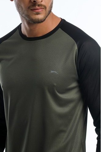 Slazenger Radu Erkek T-Shirt Haki