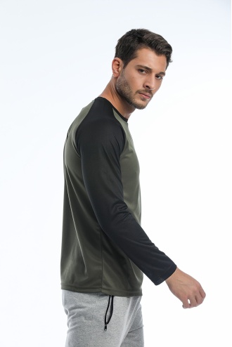Slazenger Radu Erkek T-Shirt Haki