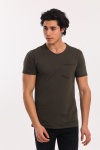 Slazenger BARELY Erkek T-Shirt Haki