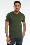 Slazenger Sargon Erkek T-shirt K.Yeşil