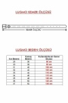 Hakiki Deri Erkek Kemer Dikiş Modelli Siyah 4,5 cm