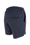 Erkek Deniz Şortu Cepli Pamuklu Polyester Su Yitici Özellik Tahriş Etmeyen Astar Lacivert BS-224