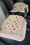 Oto Kilim 3 Parça Set Terletmez Jüt İplik Universal Minder