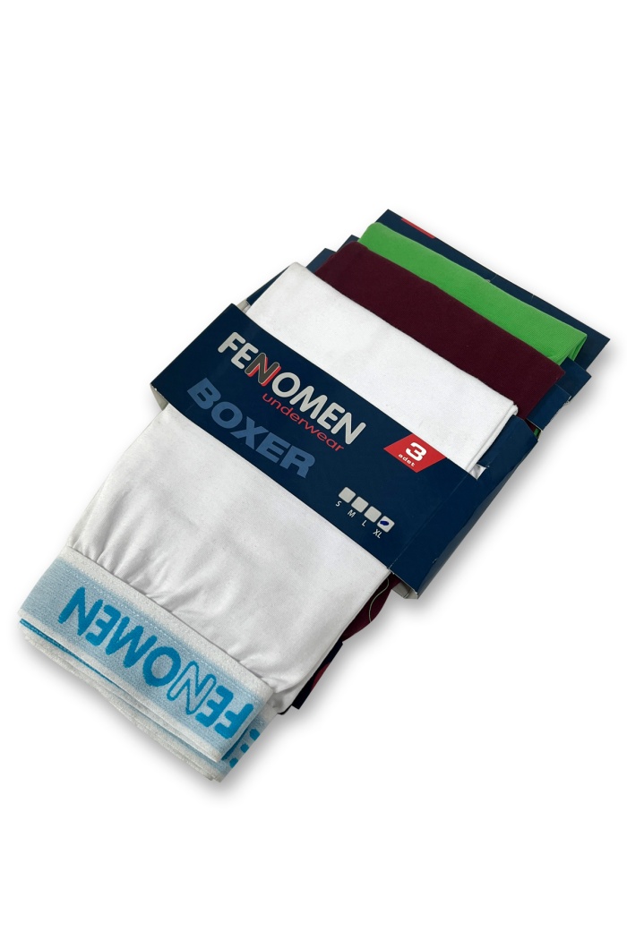 Fenomen 3 lü  Erkek Boxer