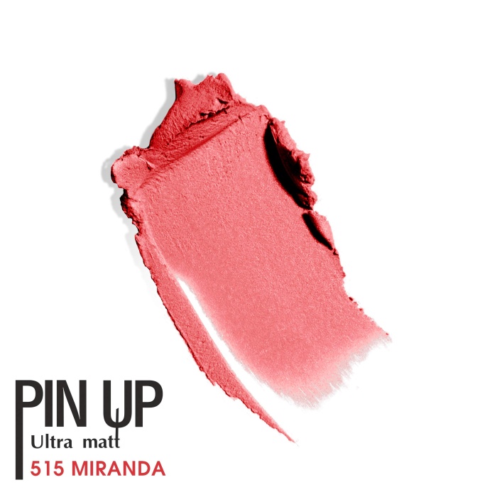 Luxvisage Ruj Long Lasting Ultra Matte Lipstick PIN UP with Vitamin E (Color 515, Miranda)