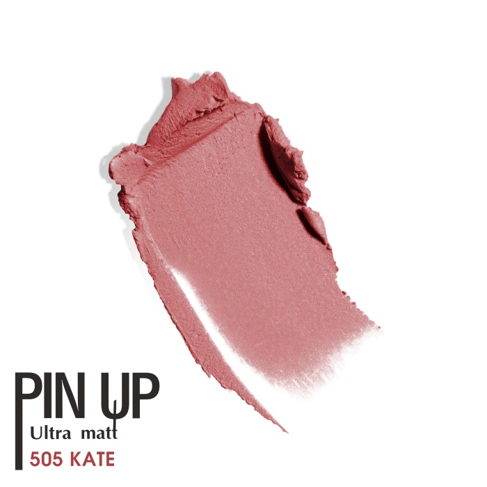 Luxvisage Ruj Long Lasting Ultra Matte Lipstick PIN UP with Vitamin E (Color 505, Kate)