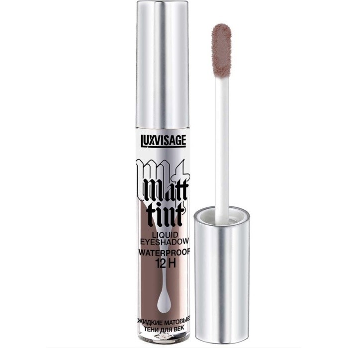 Sıvı Far Matt Tint Waterproof Matte Liquid Eyeshadows Nude 110 Dark Chocolate