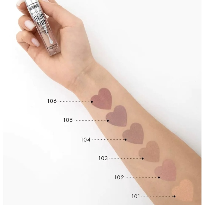 Sıvı Far Matt Tint Waterproof Matte Liquid Eyeshadows Nude 103 Nude Beige