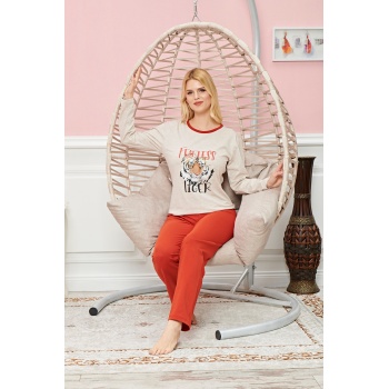Uzun Kollu Pijama Takımı