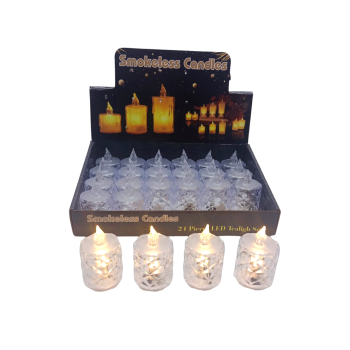Kristal Led Orta Boy Mum 1 Adet
