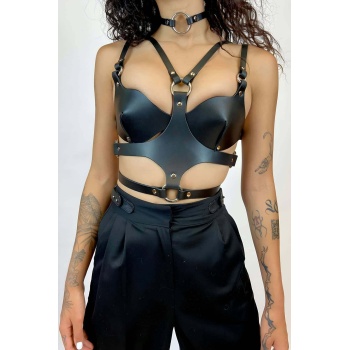 Deri Sütyen, Choker ve Göğüs Harness, Tarz Festival Giyim Ürünleri