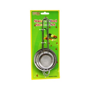 3 PARÇA  ÇAY SÜZGEÇ METAL