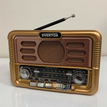 Usb Bt Radyo Nostajık Solar Paneli Müzik Çalar