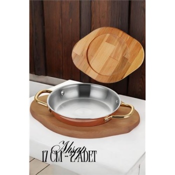 Ahşap Sahan Altlığı 2 ADET 15 cm