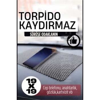 Araç Torpido Üzerine Kaydırmaz Ped