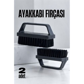 Sert Kıllı Ayakkabı Fırçası - Leke Çıkarıcı Elbise Fırçası 2 ADET