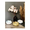 Dekoratif Lotus Çiçeği Mumluk 3lü Set