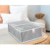 8 Bölmeli Akordiyon Organizer L - Gri