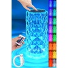 Kristal Elmas Masa Lambası 16 Renk USB Şarjlı Dokunmatik