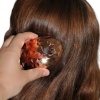 Rose Gold Saç Düzleştirici Tarak Geniş Aralıklı Her Saç Tipine Uygun Fırçalı Saç Düzleştirici