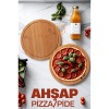 Pizza Sunum ve Kesim Tahtası 2 li SET 719342