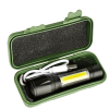 Su Geçirmez Şarjlı El Feneri 2500 Lumens + 5W COB LED USB Lion Şarjlı Ultra Güçlü Q5 XPE