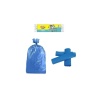 Battal Boy Çöp Torbası 75 x 90 cm 10 Lu Rulo x 1 Paket = 10 Adet (Mavi)