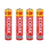 Kodak KAAHZ-S4 Super Heavy Duty Çinko Karbon AAA İnce Kalem Pil / Pakette 60 Adet