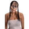 Korkunç Ürpertici Uzun Saçlı Momo Maskesi 24x16 cm