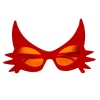 Kırmızı Renk Bıyık Tasarımlı Kedi Gözlüğü 19x11 cm