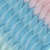 Afrika Örgülük Ombreli Sentetik Saç 100 Gr. / Soft Pembe / Soft Mavi / Soft Yeşil