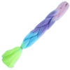 Afrika Örgülük Ombreli Sentetik Saç 100 Gr. / Şeker Pembe / Mor / Açık Mavi / Neon Sarı