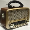 Güneş Enerjili Nostaljik Fm,aux,usb Müzik Çalar