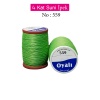 Oyalı 4 Kat Suni İpek İplik İğne Oyası Boncuk İpi Tığ Oyası No:559