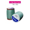 Oyalı 4 Kat Suni İpek İplik İğne Oyası Boncuk İpi Tığ Oyası No:652