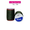 Oyalı 4 Kat Suni İpek İplik İğne Oyası Boncuk İpi Tığ Oyası No:709