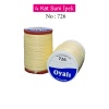 Oyalı 4 Kat Suni İpek İplik İğne Oyası Boncuk İpi Tığ Oyası No:726