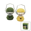 CAMPING LAMP ROBOT KAFA MODELİ FANUS KAMP - BAHÇE FENER USB ŞARJLI 3-KADEME IŞIK AYARI RENKLİ PLS. GL-628 (3748)