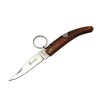 Okapi GC2079C Kahverengi Kamp Çakı 16,5cm - Manuel, Ahşap Sap