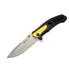 4191 Sarı Kamp Çakı 21cm - Yarı Otomatik, Testere Detaylı, Desenli Sap