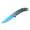 Kartal  Mavi TK 21 cm Kamp / Outdoor Çakı  - Yarı Otomatik, Kutulu