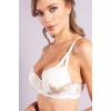 Golshan Gilda Big size Plunge Bra, Ekru Konforlu ve Şık Sütyen