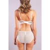 Golshan Gilda Big size Plunge Bra, Ekru Konforlu ve Şık Sütyen