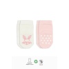 Bistyle Hayvan Figürlü Kaymaz Soket Çorap 2Li BS10104 Pembe Ekru