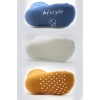 Bistyle Basic Kaymaz Penye Soket Çorap 3Lü BS10106 İndigo Ekru Hardal
