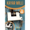 Çelik Kayar Milli Asma Kilit 70 MM 3 anahtarlı Sonax Design