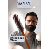Sakal Fırçası Saç Fırçası ve Fön Fırçası Ahşap Saplı