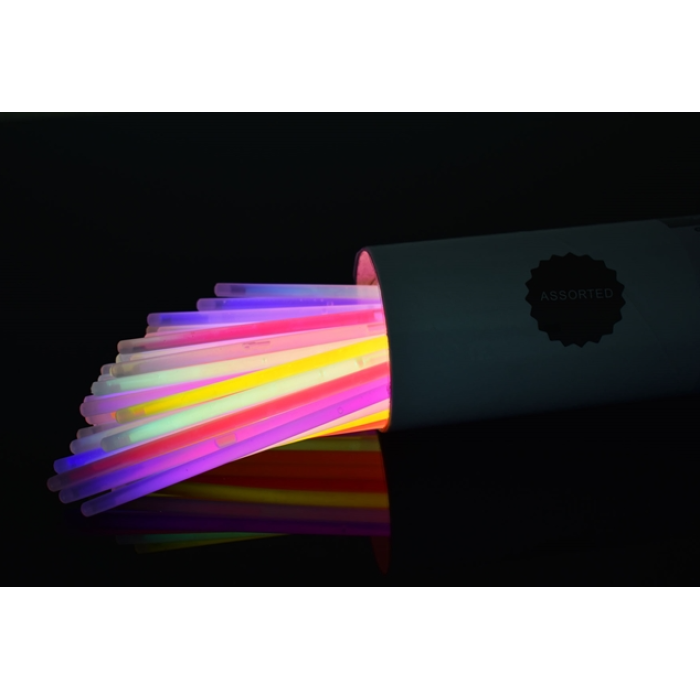 Karanlıkta Parlayan Fosforlu Glow Stick Taç Fosforlu Renkli Taç 6 Adet