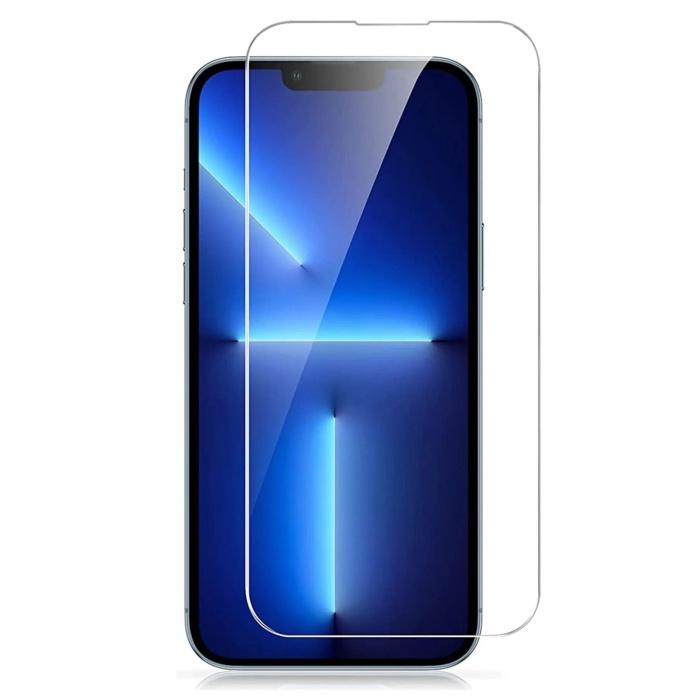 Iphone 13 Pro Uyumlu Premium Ekran Koruyucu 9h Sert Temperli Kırılmaz Cam Koruma Şeffaf