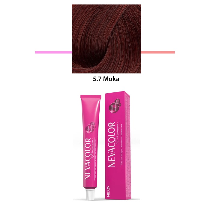 Premium 5.7 Moka - Kalıcı Krem Saç Boyası 50 g Tüp